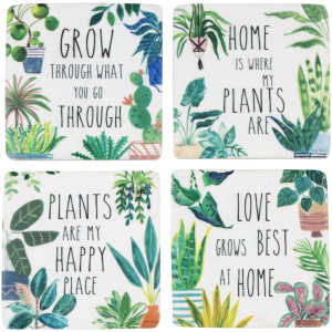 Garden Coasters Set of 4