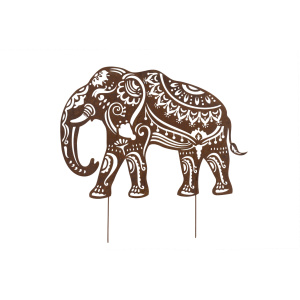 Elephant on Stake B