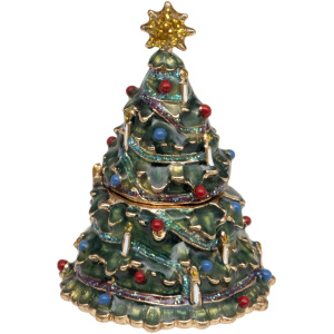 Christmas Tree Trinket Box