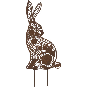 Swirl Hare on Stake