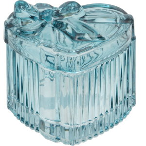 Bow Jar Blue