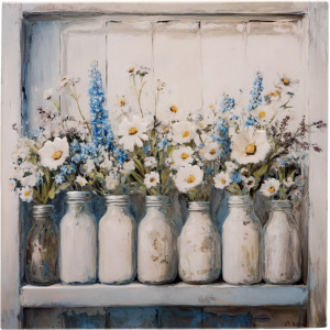 Embossed Daisy Plaque