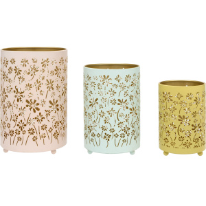 Daisy Candleholder Set of 3