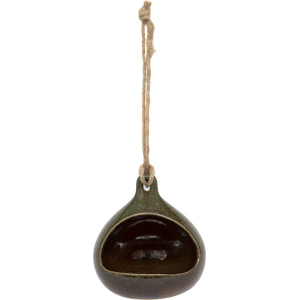 Teardrop Ceramic Birdfeeder